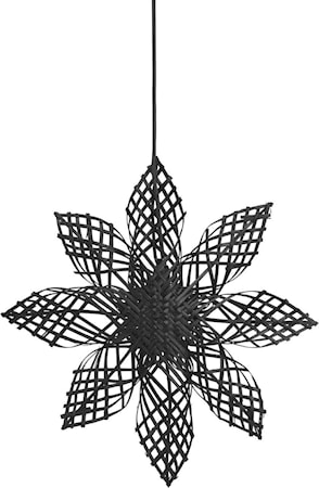 Anna Star Svart 45cm