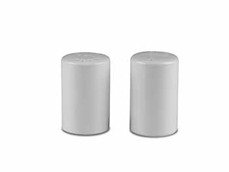 Salt & Peppar Set Vit 6 cm
