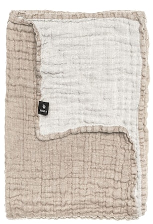 Överkast Hannelin natural/white 260x260