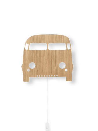 Car Lamp - Oiled Oak