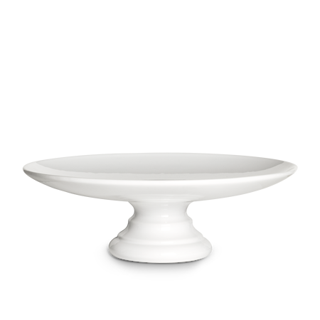 Basic Tårtfat Vit 33 cm