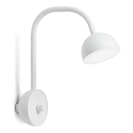 Blush Vägglampa Vit