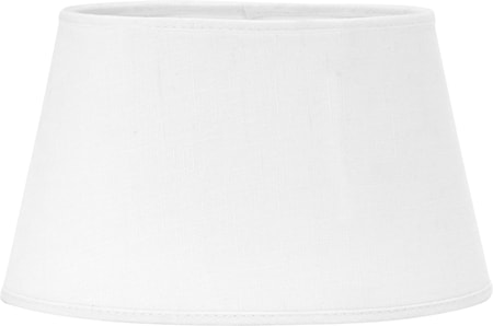 Indi Lampskärm Linne Vit 20cm