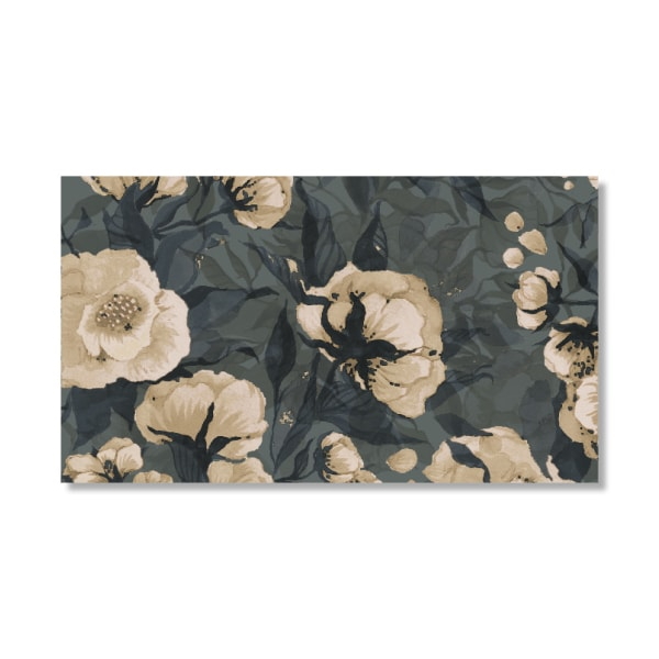 Tapetrov Poppies for Marlene Dark Blue Mrs Mighetto