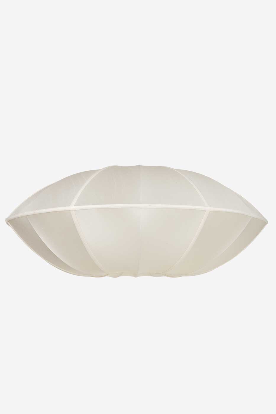 Taklampa silk Ufo 70x27 cm offwhite
