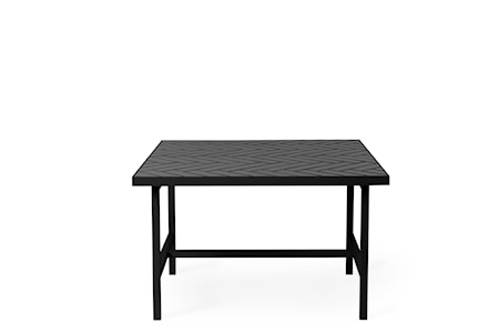 Herringbone Soffbord Soft Black