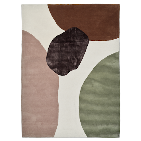 Topaz Matta Ivory/Green 250x350 cm