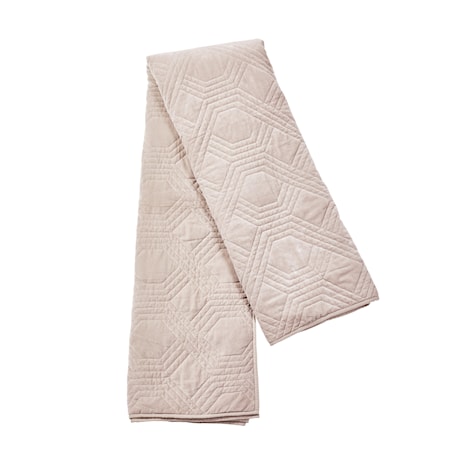 Överkast Geometric - Rugby Tan