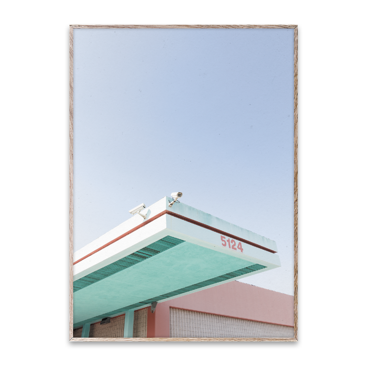 Paper Collective Poster Los Angeles is Pink 50x70 cm