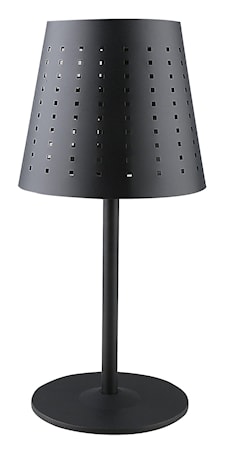 Alvar Utomhuslampa Sol/USB Svart 48cm