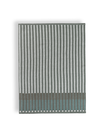 Grain Jacquard Kökshandduk Grön