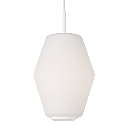 Dahl Large Glaskupa till taklampa Opal Vit