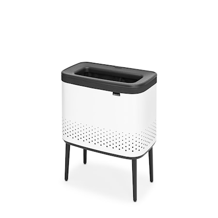 Bo Tvättkorg Vit Plastlock 60L