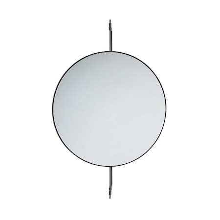 Rotating spegel svart