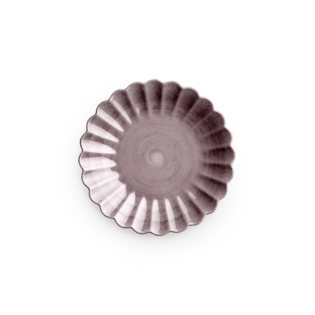 Oyster Tallrik Plommon 20 cm