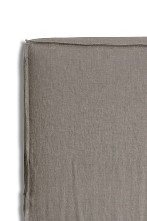 Sänggavelklädsel Mira Loose-fit stone 90x140