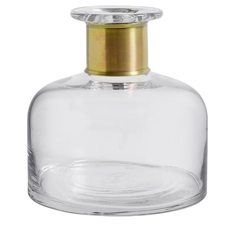 RING deco bottle, clear, M