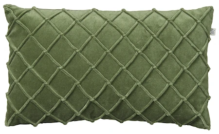 Deva Kuddfodral Velvet Kaktusgrön 40x60cm