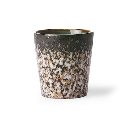 70's Keramik Mugg Brun 20 cl