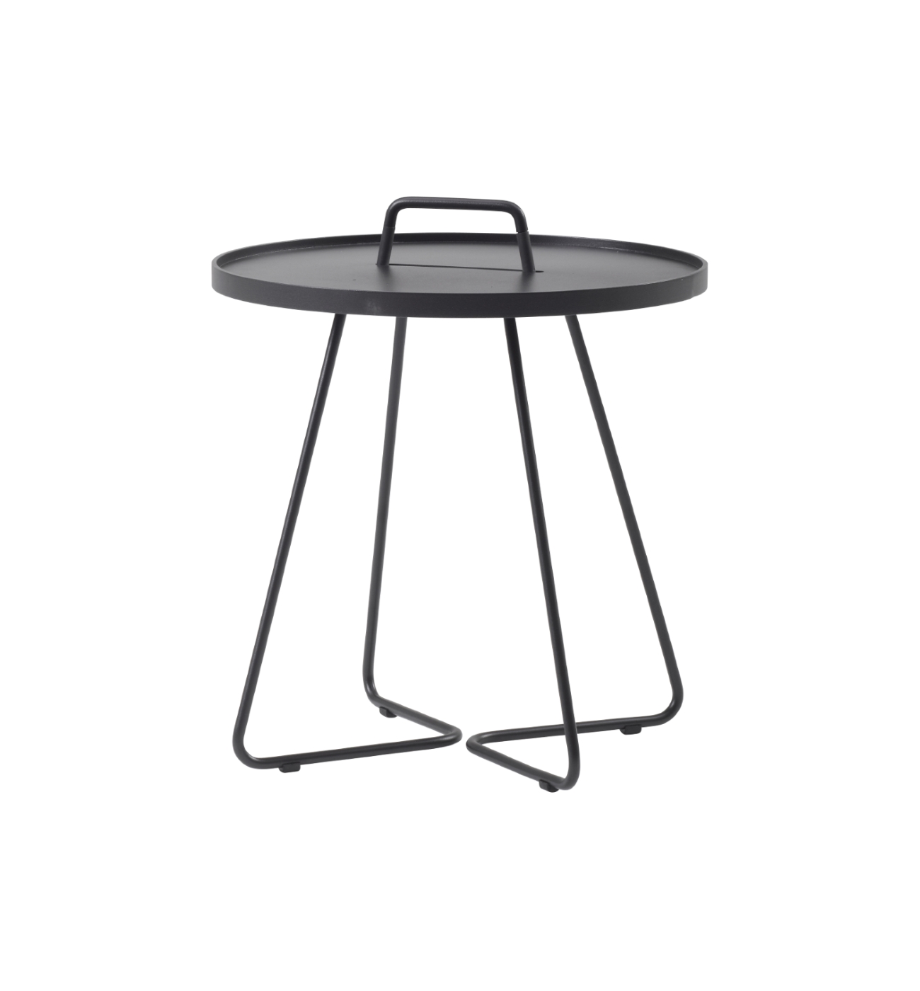 On-the-move bord h:60 cm svart, Cane-line