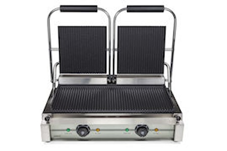 Klämgrill dubbel räfflade
