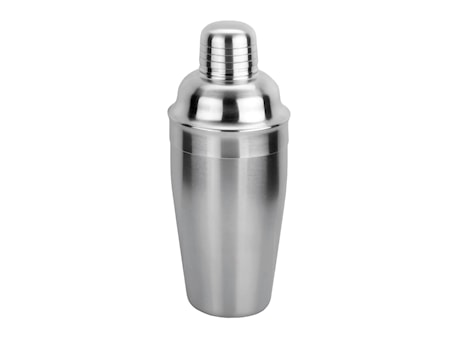 Shaker med sil matt stål 0,5 l