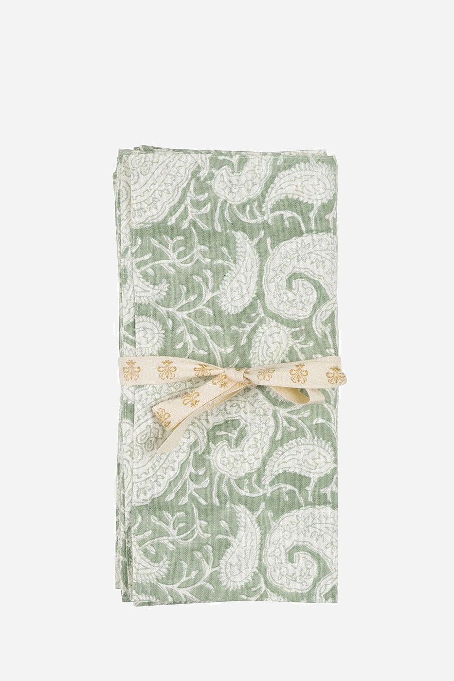 Servett Big paisley Sea foam 2-pack bomull