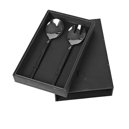 Tvis Titanium Salladsbestick 2 delar svart