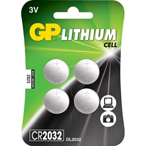 Batteri GP Knappcell, 4-pack