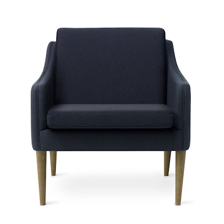 Mr. Olsen Lounge Chair Midnight Blue Smoked Ek
