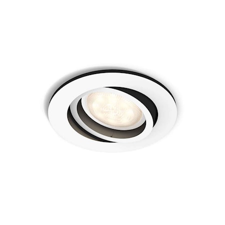 Hue Millskin spot Rund Vit