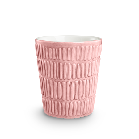 Stripes Mugg Ljusrosa 30 cl