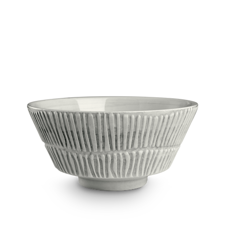 Stripes Skål Grå 15cm/70cl