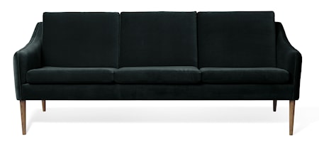 Mr. Olsen 3-sitssoffa Dark Petrol Sammet
