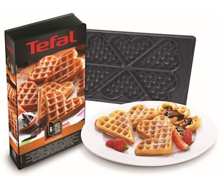 Hjärformad våffelplåt till Snack Collection Smörgåsgrill