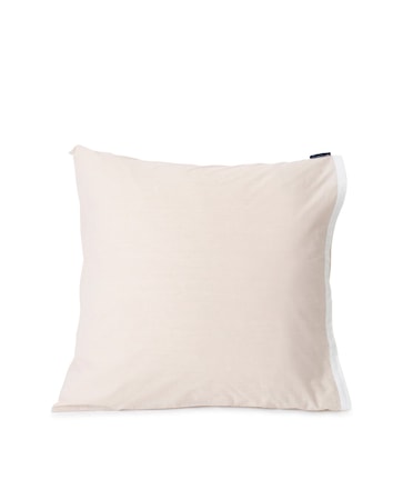 Örngott Beige/Vit 65x65cm
