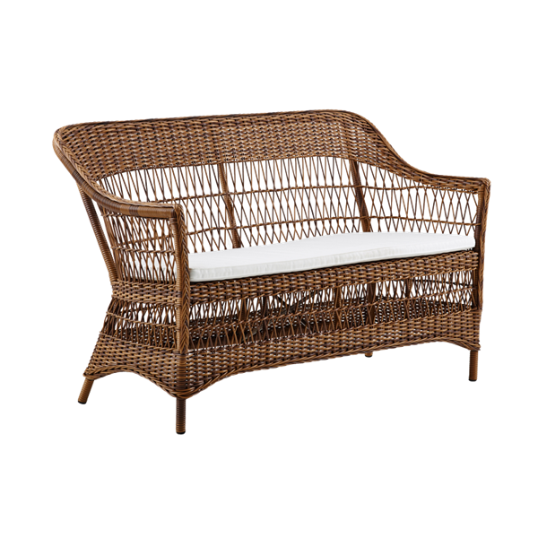 Rottingsoffa Charlot 2-sits Chestnut, Sika-design