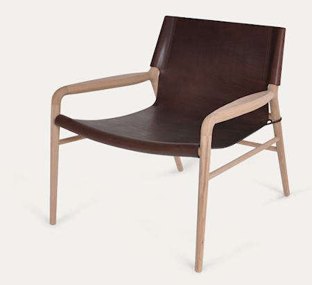 Rama chair fåtölj - Såpbehandlad, mocca