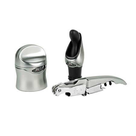 Zippity Wine Tool Kit - Silver