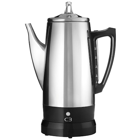 C3 Perkolator Rostfri stål 12kp