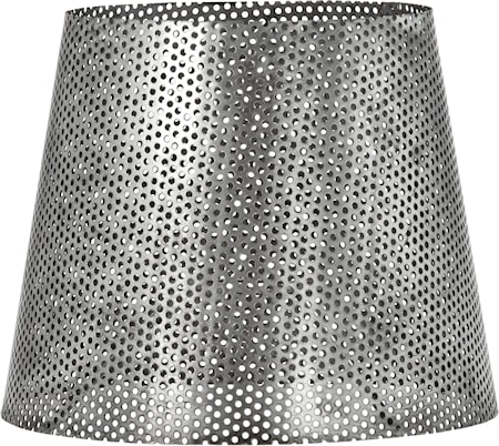 Mia hålad lampskärm Antik silver 17cm