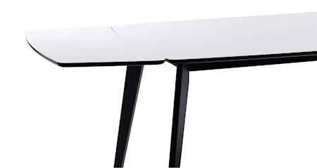 Olivia Tilläggsskiva vit/svart kant 45 cm