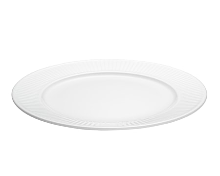 Plissé Tallrik Flat Ø 26 cm Vit