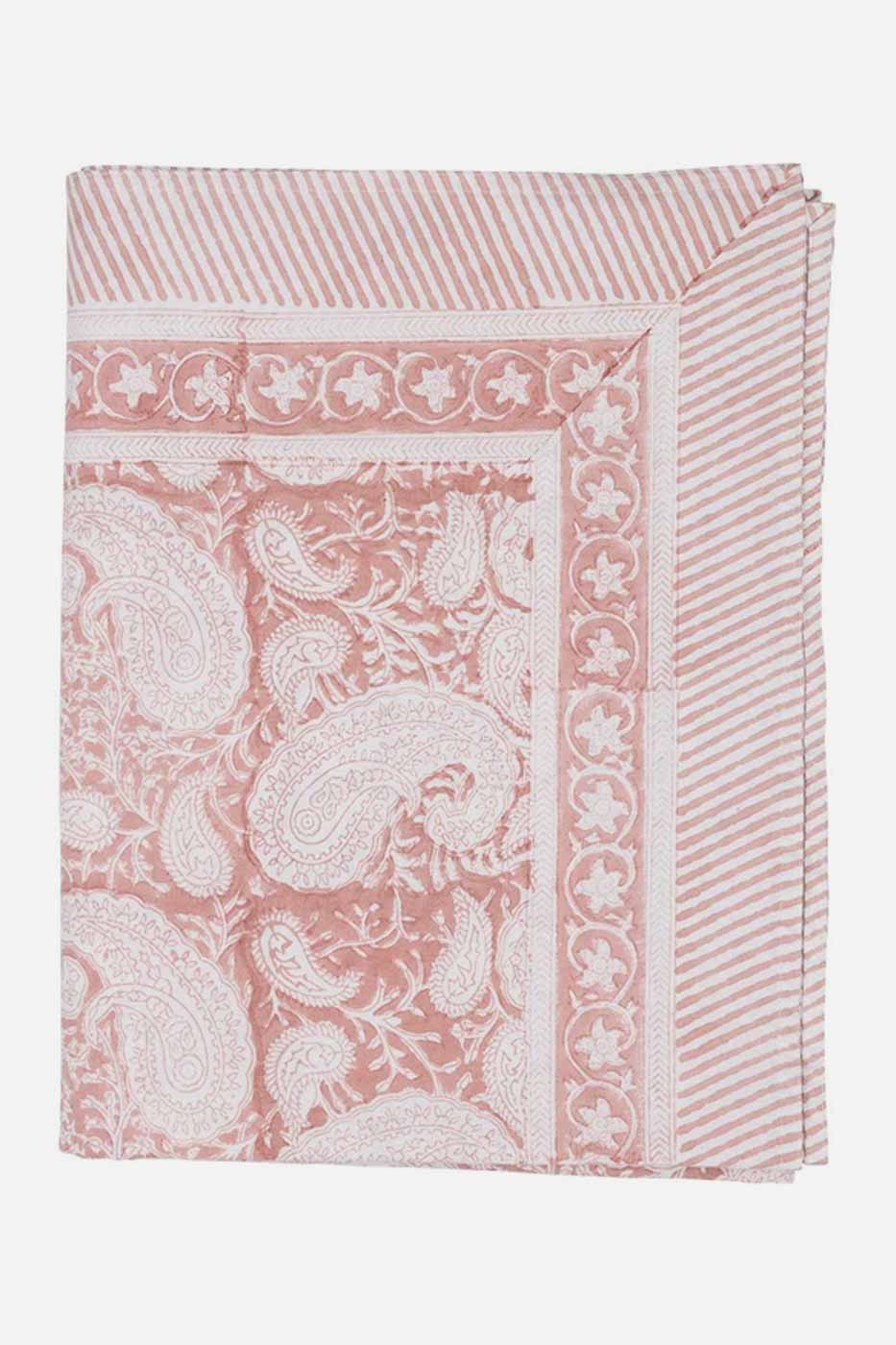 Duk Big Paisley fuchsia rose 150x350