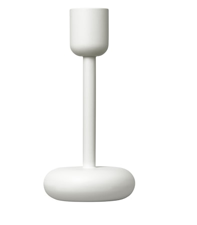 Nappula ljusstake 183 mm Vit