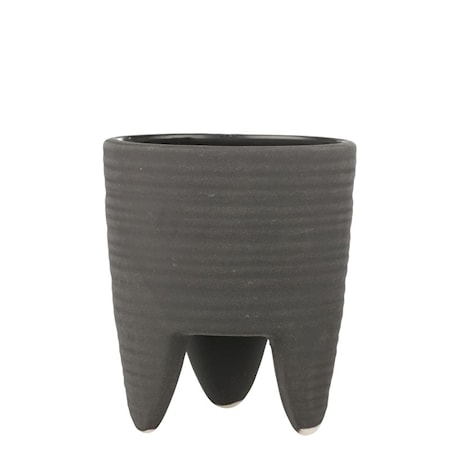 Blomkruka Belle 15cm Svart