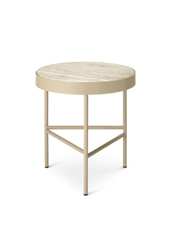 Travertine Soffbord Medium Cashmere