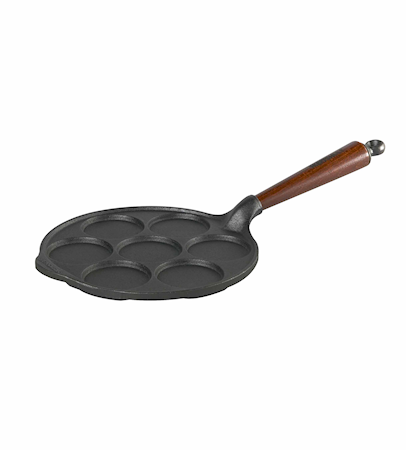 Plättpanna Trähandtag 23 cm