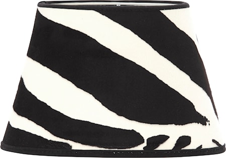 Lampskärm Oval Zebra