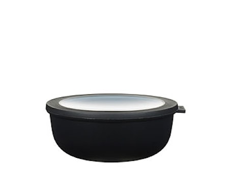 Cirqula Skål med Lock 1,25 L Svart
